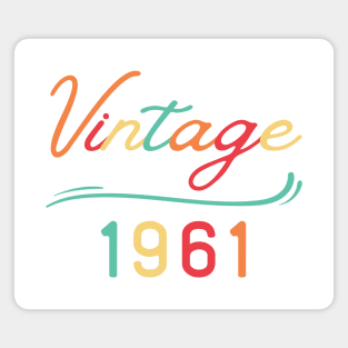 Vintage 1961 Magnet